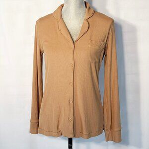 Skims Soft Lounge Long Sleeve Pajama Top • XS